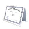 White Gilded Crest Certificate Holder